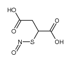 S-nitroso-beta-mercaptosuccinic acid结构式
