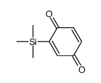 2-trimethylsilylcyclohexa-2,5-diene-1,4-dione结构式