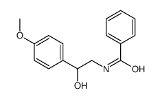 N-[2-Hydroxy-2-(4-methoxyphenyl)ethyl]benzamide结构式