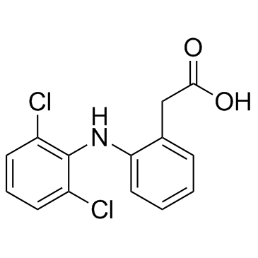 双氯芬酸结构式