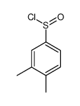 3,4-dimethylbenzenesulfinyl chloride结构式