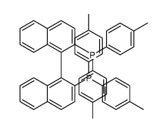 (±)-2,2 '-二(二-对甲苯基膦)-1,1 '-联萘结构式