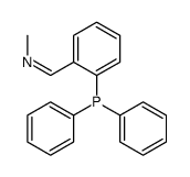 1-(2-diphenylphosphanylphenyl)-N-methylmethanimine结构式