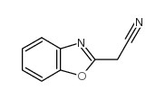 1,3-苯并噁唑-2-乙腈结构式