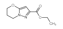 6,7-二氢-5H-吡唑并[5,1-b][1,3]噁嗪-2-羧酸乙酯结构式