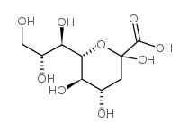 3-Deoxy-D-glycero-D-galacto-2-nonulosonic Acid结构式