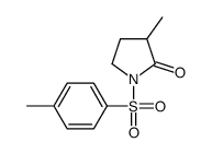3-methyl-1-(4-methylphenyl)sulfonylpyrrolidin-2-one结构式