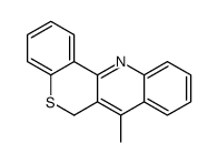 7-methyl-6H-thiochromeno[4,3-b]quinoline结构式
