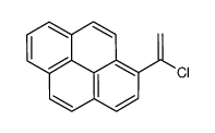 1-(1-chloroethenyl)pyrene结构式