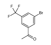 1-[3-溴-5-(三氟甲基)苯基]乙酮结构式