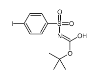 tert-butyl N-(4-iodophenyl)sulfonylcarbamate结构式