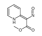 methyl (2Z)-2-nitroso-2-(1H-pyridin-2-ylidene)acetate结构式