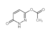 3(2H)-Pyridazinone,6-(acetyloxy)-结构式