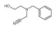 [benzyl-(2-hydroxyethyl)-amino]-acetonitrile结构式