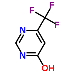 4-羟基-6-(三氟甲基)嘧啶结构式