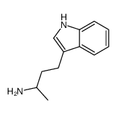 4-(1H-吲哚-3-基)丁胺-2-胺结构式