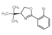 (S)-2-(2-溴苯基)-4-叔丁基-4,5-二氢噁唑结构式