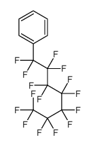 1,1,2,2,3,3,4,4,5,5,6,6,7,7,7-pentadecafluoroheptylbenzene结构式