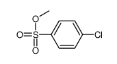 4-氯苯硫甲酯结构式