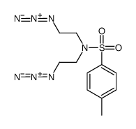 N,N-bis(2-azidoethyl)-4-methylbenzenesulfonamide结构式