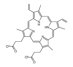 铁原紫质氯化物结构式