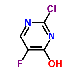 2-氯-4-羟基-5-氟嘧啶结构式