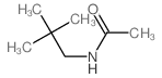 Acetamide,N-(2,2-dimethylpropyl)-结构式