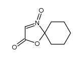4-Aza-2-oxo-1-oxaspiro[5.4]dec-3-ene 4-oxide结构式