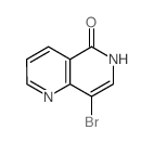 8-溴-1,6-萘并吡啶-5(6H)-酮结构式
