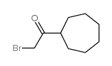 2-bromo-1-cycloheptylethanone结构式