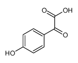 4-HYDROXYPHENYLGLYOXYLICACID结构式