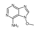 7-methoxypurin-6-amine结构式