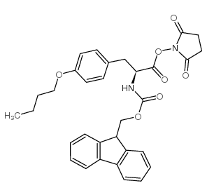 Fmoc-L-Tyr(tBu)-OSu结构式