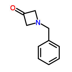 1-苄基氮杂环丁烷-3-酮结构式