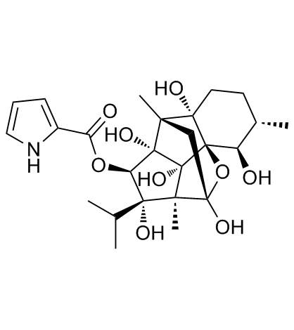 鱼尼汀结构式