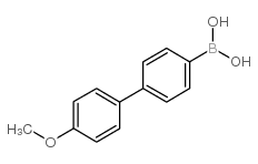 4'-甲氧基联苯-4-硼酸结构式