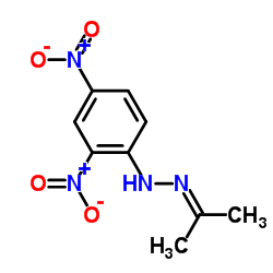 丙酮2,4-二硝基苯腙结构式