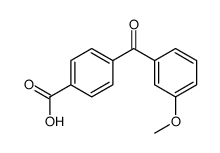 4-(3-Methoxybenzoyl)benzoic acid结构式
