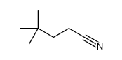 4,4-dimethylpentanenitrile(SALTDATA: FREE)结构式