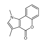 1,3-dimethylchromeno[4,3-b]pyrrol-4-one结构式