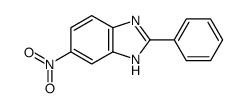 2-苯基-5-硝基苯并咪唑结构式