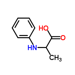 2-Phenylamino propionic acid结构式