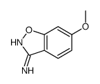 6-甲氧基-苯并[d]异噁唑-3-胺结构式