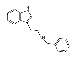 苄基-[2-(1H-吲哚-3-基)-乙基]-胺结构式