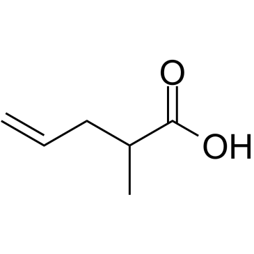 2-甲基-4-戊烯酸结构式