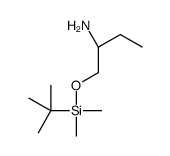 (S)-1-(tert-Butyldimethylsilyloxy)-2-butanamine结构式
