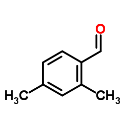 2,4-二甲基苯甲醛结构式