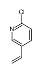 2-氯-5-乙烯基-吡啶结构式