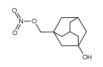 3-nitroxymethyl-1-adamantanol结构式