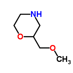 (2R)-2-(甲氧基甲基)-吗啉结构式